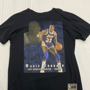 Lakers Magic Johnson Graphic Tee